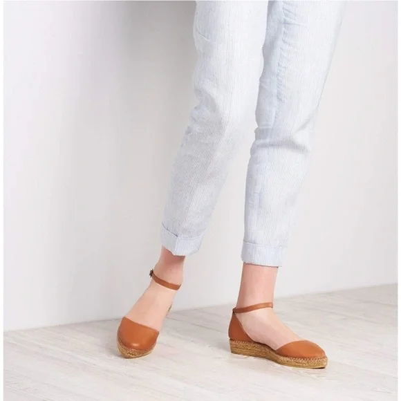 Viscata Barcelona Espadrille Flats leather